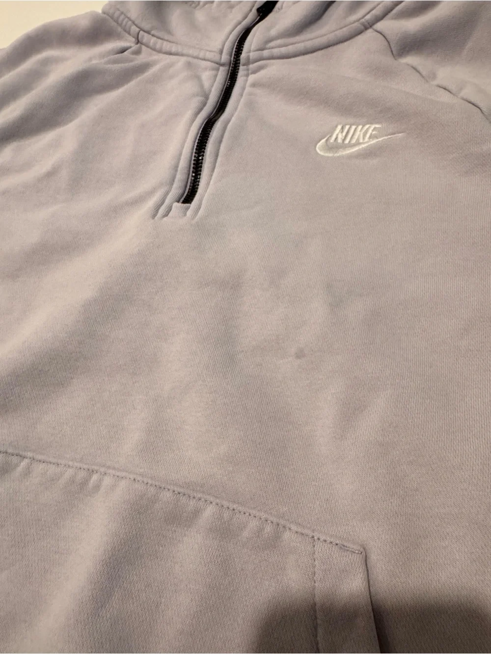 Nike Women’s Light Lavender Half-Zip Cowl Pullover